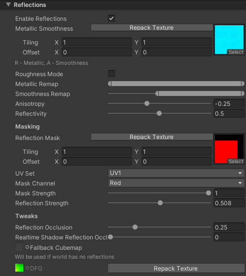 Toon Shader Reflections