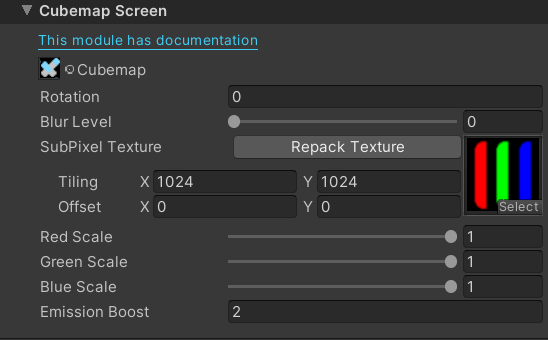 Cubemap Screen Inspector