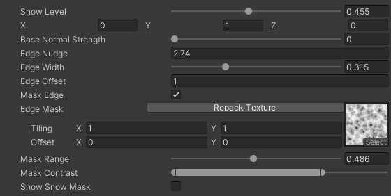 Main Settings